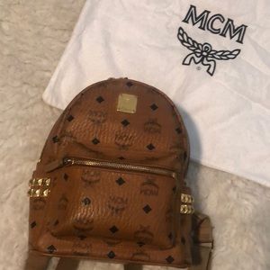 Authentic MCM mini backpack!